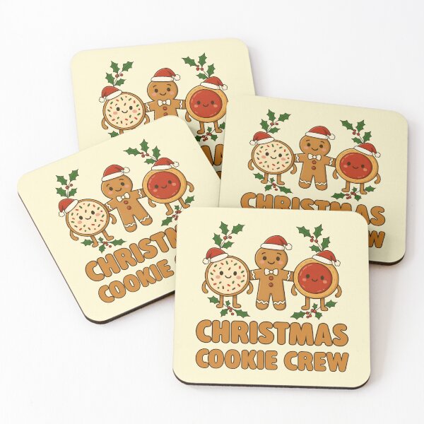 Item preview, Cute Christmas Cookie Crew designed and sold by Imaginationbeyond.