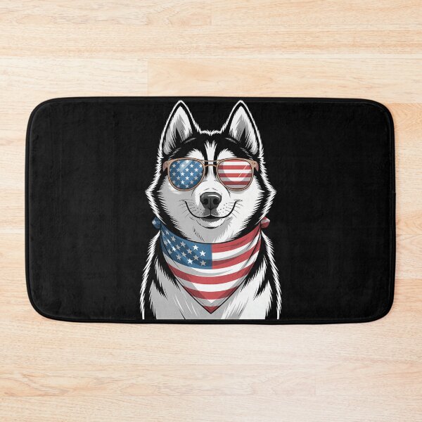 Item preview,  Siberian Huskyss Dog Usa Flag Sunglasses Patriotic 4Th Of July  designed and sold by Zephyr6Dragon.
