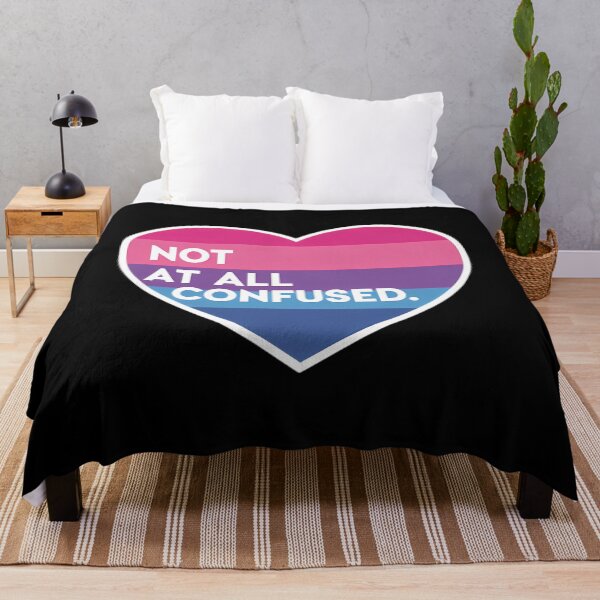 Item preview,  Bisexual Pride Not Confused Bi Pride Bi Colors Heart  designed and sold by Zephyr6Dragon.