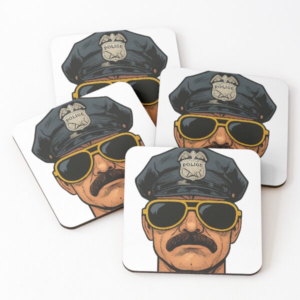 Item preview, Retro Police Officer – Vintage Cop Illustration designed and sold by janbo93.