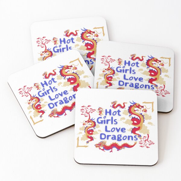 Item preview, Hot Girls Love Dragons Eastern Style designed and sold by UNK-Fatigues.