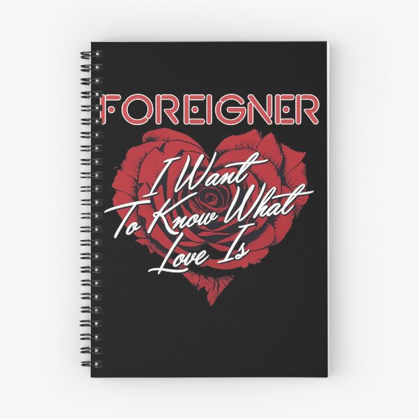 Item preview, Foreigner – I Want to Know What Love Is (Red Rose Heart) designed and sold by ketttitisandnon.