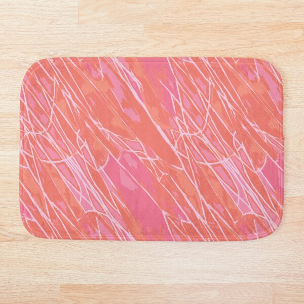 Item preview,  Sunset orange and pink drink string melt seamless sporty and fun rave pattern designed and sold by Sunflowerstudio1.