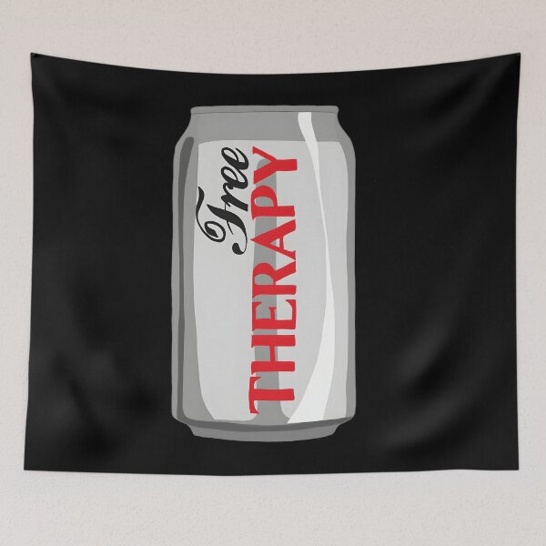 Item preview, Free Therapy Soda Can designed and sold by SaulSalinas.