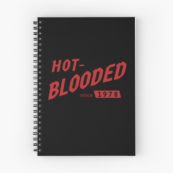 Item preview, HoBlooded Since 1978 – Foreigner Lyric Type designed and sold by ketttitisandnon.