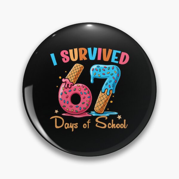 Item preview, Funny Student Meme Days Teacher 67 Survived I School of 67 Classic designed and sold by SteveSaccoro.