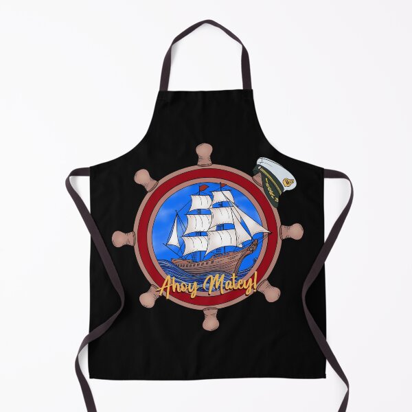 Item preview, Ahoy Matey Nautical themed design designed and sold by DaveDanchuk.