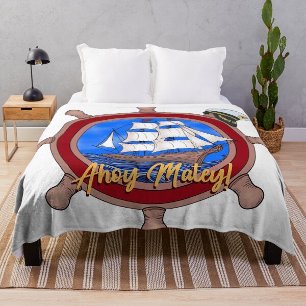 Item preview, Ahoy Matey Nautical themed design designed and sold by DaveDanchuk.