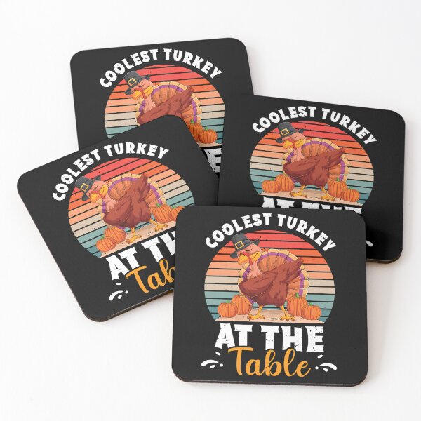 Item preview, Turkey Coolest Table At Happy Turkey Vintage Day Thankful designed and sold by GeoroSturgis.