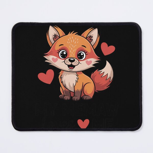 Item preview, My Memaw Loves Me Grandchild Fox designed and sold by FndPardaL.