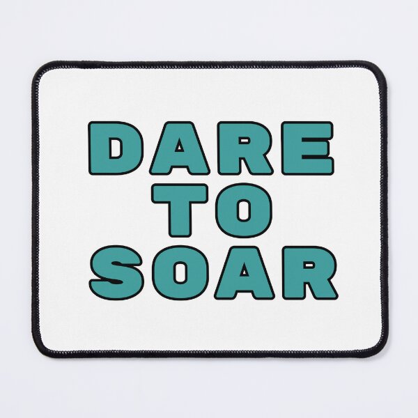 Item preview, Dare to Soar – Inspirational Courage & Ambition Quote Design designed and sold by Gilded Dreams.
