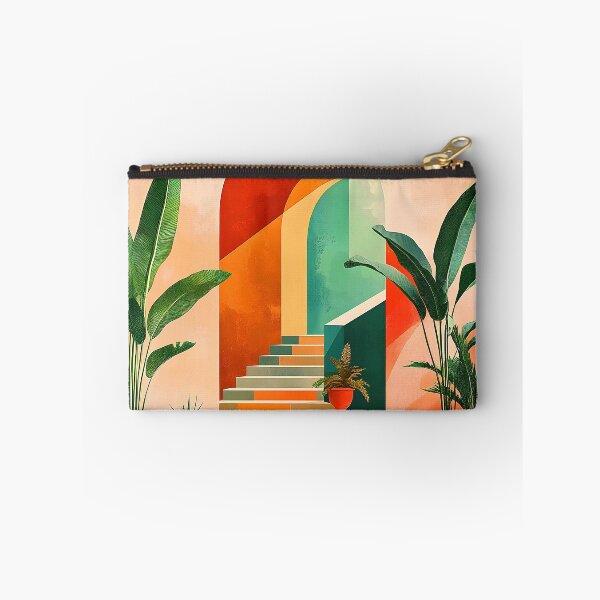 Item preview, Southwestern-Style Colorful Entrance With Steps To Hacienda  designed and sold by DEC02.