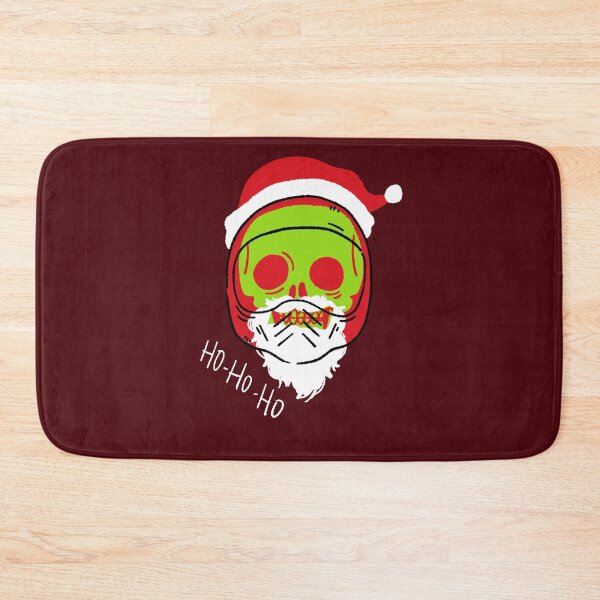 Item preview, Rebel Santa Skull Helmet Christmas - Edgy Biker Holiday Spirit designed and sold by RNASstuff.