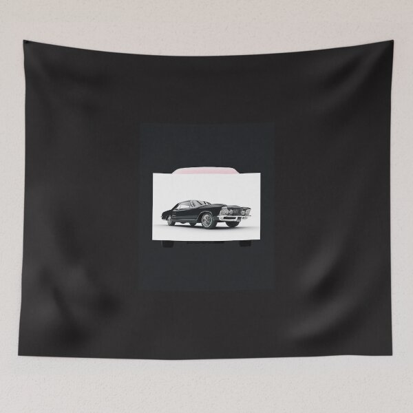 Item preview, Classic Black Vintage Muscle Car designed and sold by BELEAFCREATIV1.