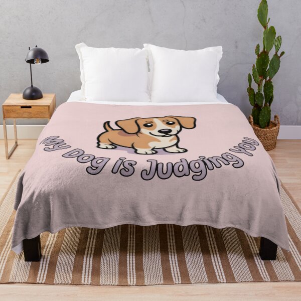 Item preview, My Dog Is Judging You Cute Cartoon Pet Humor Design designed and sold by SplashTastic.