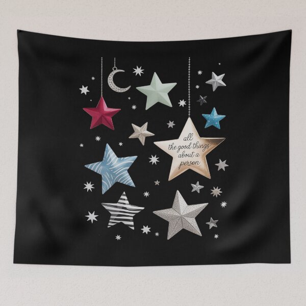 Item preview, Stars Statement Tee, Soft Grunge Oversized Y2K designed and sold by milanforbes.