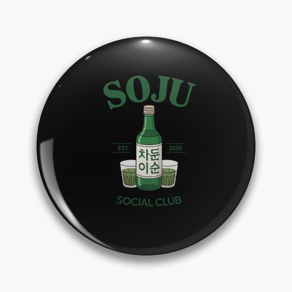 Artikelvorschau, Soju Social Club, Koreanischer Soju, K-Pop, Soju, Koreanische Mode, Unisex entworfen und verkauft von ReadySide.
