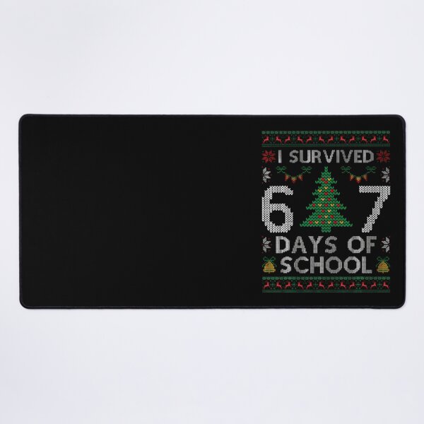 Item preview, of School Funny 67 Meme Student Teacher 67 Days Survived Classic I designed and sold by SteveSaccoro.