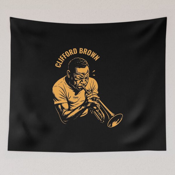 Item preview, Clifford Brown Comic Portrait Design designed and sold by Boogosh.