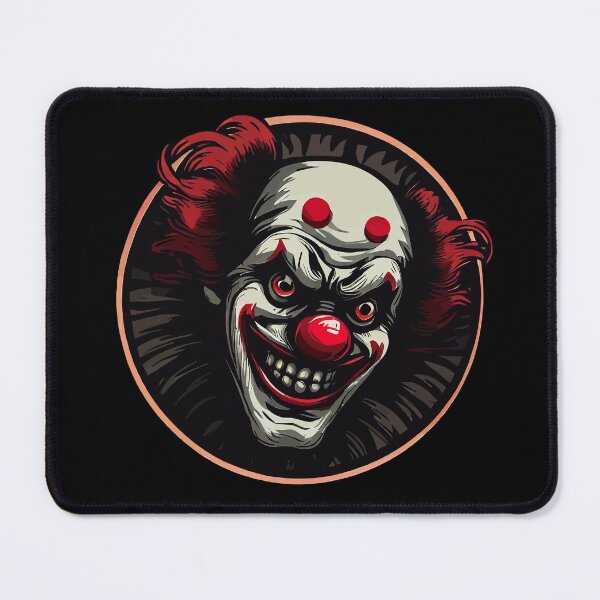 Item preview, Evil Creepy Clown Horror Face Artwork designed and sold by ZetaDream.