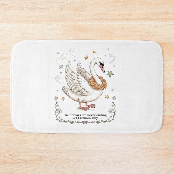 Item preview, Silly Goose - Back and Pocket Print - Cream Soft Style  designed and sold by estellaken.