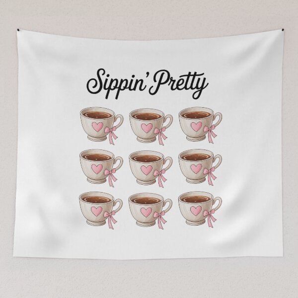 Item preview, Sippin' Pretty - Comfort Colors Garment-Dyed designed and sold by milanforbes.