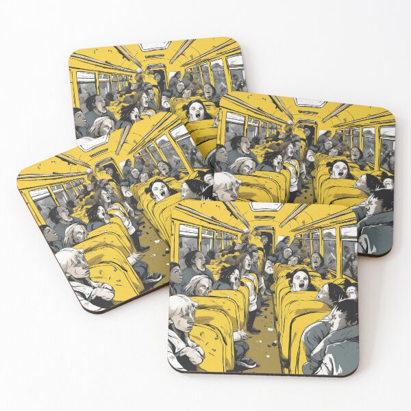 Item preview, Panic on the school bus (distressed comic style) designed and sold by Oximus.