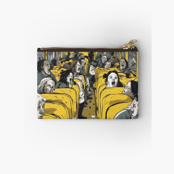 Item preview, Panic on the school bus (distressed comic style) designed and sold by Oximus.