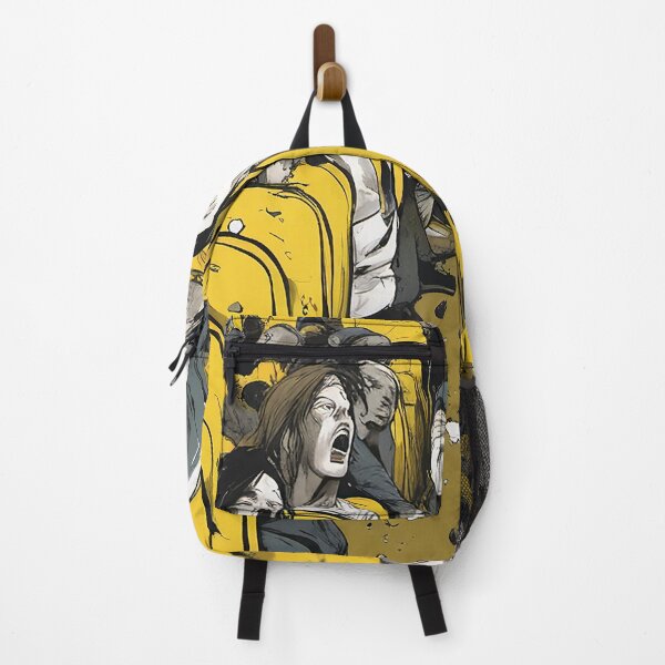 Item preview, Panic on the school bus (distressed comic style) designed and sold by Oximus.