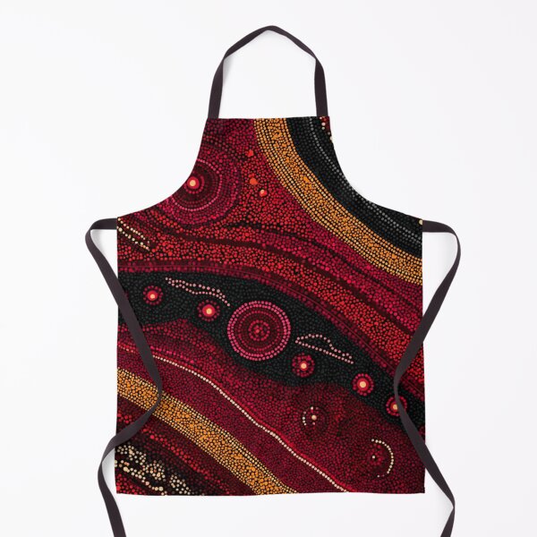 Item preview, Aboriginal Inspired Dot Art - Lava Field designed and sold by GrinGalore.