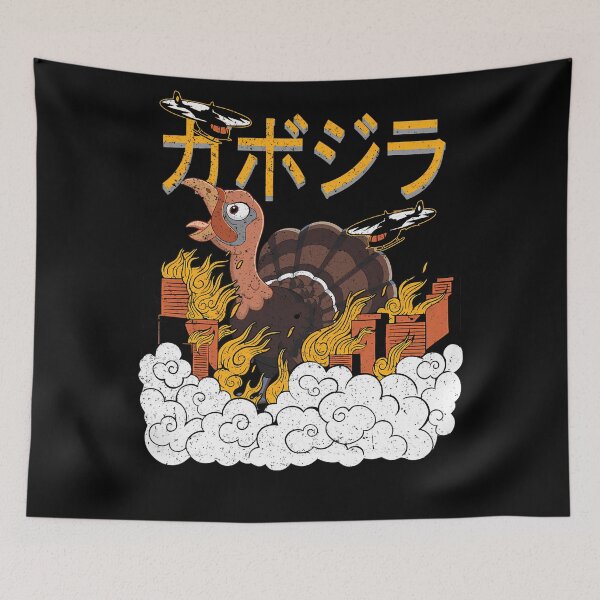 Item preview, Retro Style Thanksgiving Gobblezilla Quote Funny Humor Happy designed and sold by nguyenconguan80.