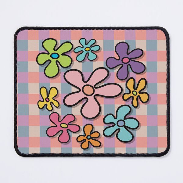 Item preview, Groovy Flowers on Plucky Plaid designed and sold by She Wears Flannel.