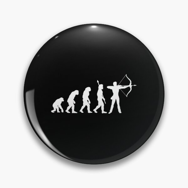 Item preview, Archery Evolution Funny Archer Darwin designed and sold by StrideSuccess.