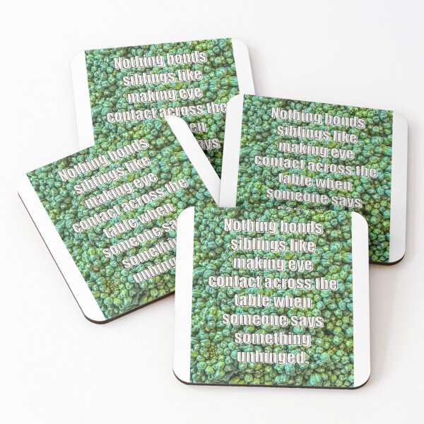 Item preview, Holiday Dinner Meme – The Sibling Look When Someone Says Something Unhinged designed and sold by aadventures.
