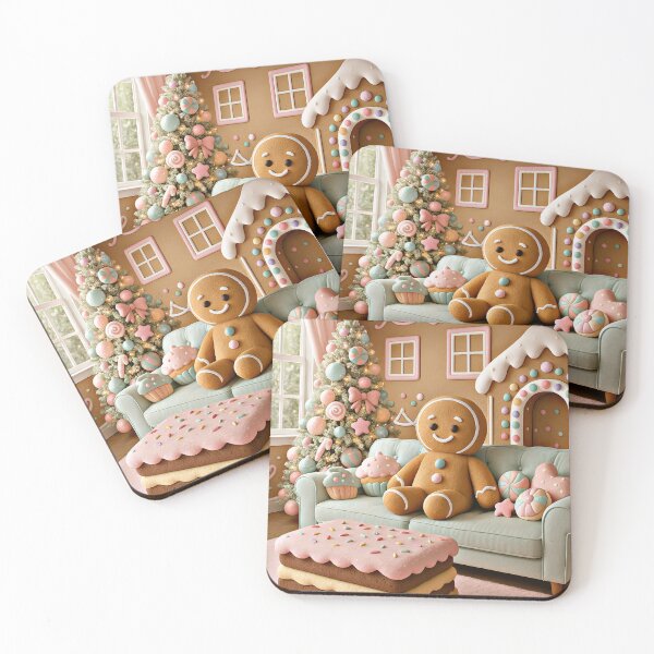 Item preview, Gingerbreadman at Home for the Holidays  designed and sold by K3DreamKreation.