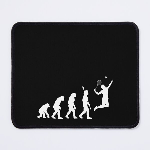 Item preview, Badminton Evolution Funny Badminton Player Darwin designed and sold by StrideSuccess.