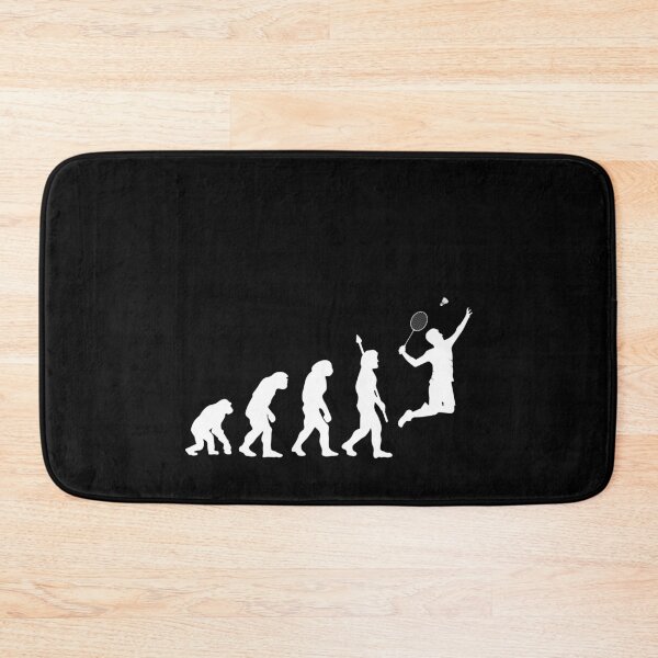 Item preview, Badminton Evolution Funny Badminton Player Darwin designed and sold by StrideSuccess.