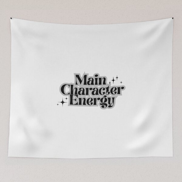 Item preview, Main Character Energy designed and sold by VedNarts.