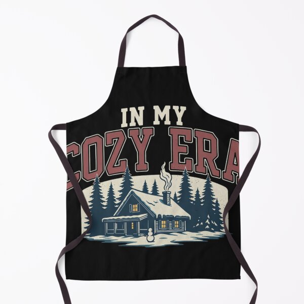 Item preview, In My Cozy Era Varsity Style - Vintage Winter Sweatshirt designed and sold by GeniePixel.