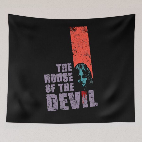 Item preview, The House of the Devil horror inspiration colour designed and sold by LapinMagnetik.