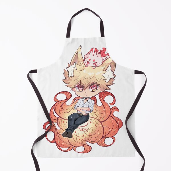 Item preview, boom boy kitsune chibi designed and sold by Feisty_Pins.