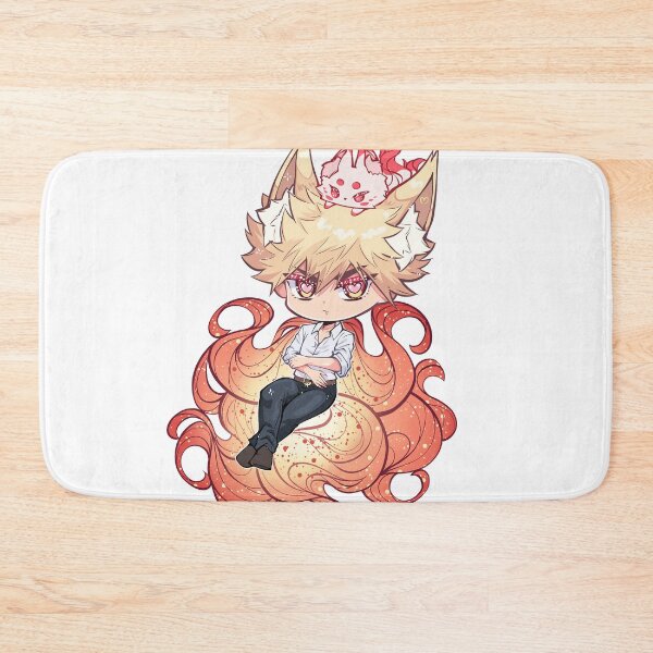Item preview, boom boy kitsune chibi designed and sold by Feisty_Pins.