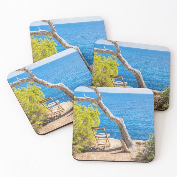 Item preview, Peaceful sea views from the cliff – Mallorca summer designed and sold by Marc Alexander Kunze.