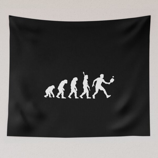 Item preview, Pickleball Evolution Funny Pickleball Player Darwin designed and sold by StrideSuccess.