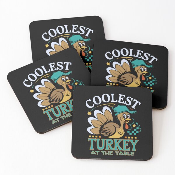Item preview, Turkey Table Vintage Day Turkey At Coolest Thankful Happy designed and sold by GeoroSturgis.