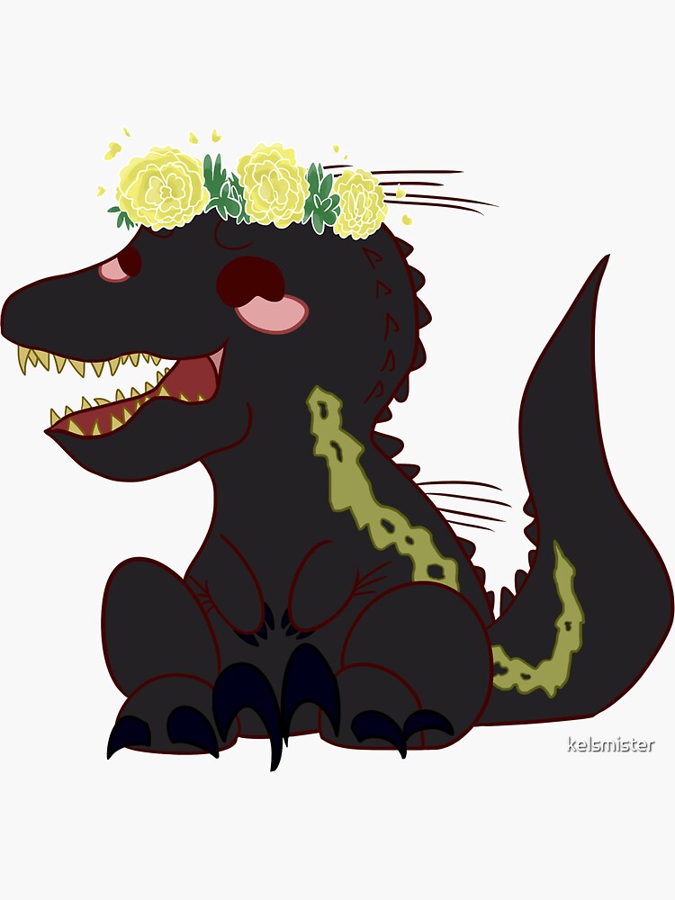 Jurassic World Indoraptor  Sticker for Sale by Sketchasaurus