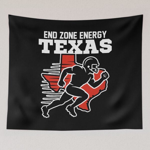 Item preview, TEXAS END ZONE ENERGY | Running Back Motion Design | Dallas Football Tee designed and sold by KEF Custom.