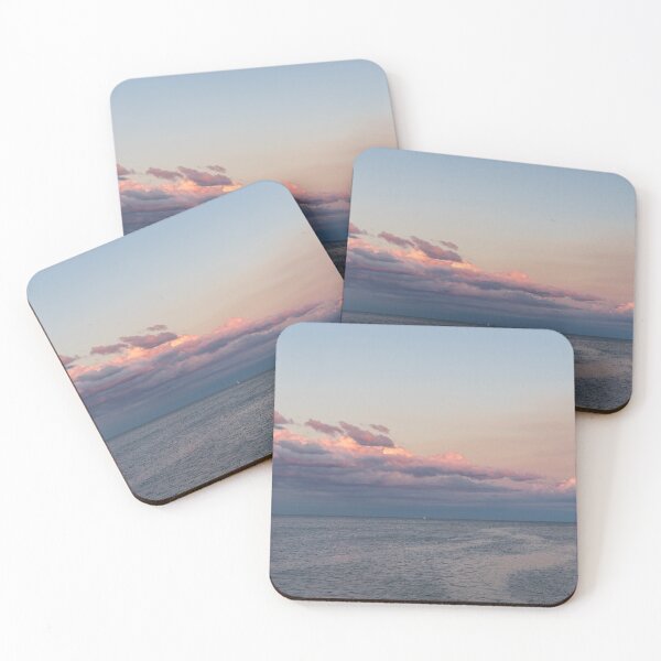 Item preview, Breezy Pink and Blue Waterscape designed and sold by Georgia Mizuleva.