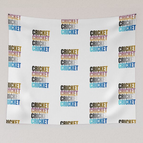 Item preview, Cricket Gradient Stack – Bold Typography Art designed and sold by Hadiya-Bravo-Art.