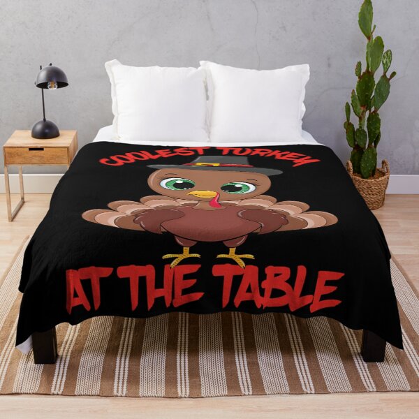 Item preview, Vintage Table Coolest Thankful Happy At Turkey Day Turkey designed and sold by GeoroSturgis.